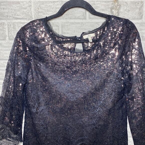 MSRP $298 Joie Sequin Cocktail Dress Women's Size Small - Picture 5 of 10